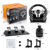 product-name:PXN V9 STEERING WHEEL PC GAMING RACING WHEEL , DRIVING WHEEL VOLANTE PC 270/900 DEGREE VIBRATION AND SHIFTER WITH PEDALS FOR PC,XBOX,NINTENDO SWITCH,PS3,PS4,XBOX SERIES S/X,supplier-name:Number One Store