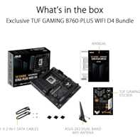 product-name:ASUS TUF GAMING B760-PLUS WIFI DDR5 Intel B760 LGA 1700 ATX PCIe 5.0 3x PCIe 4.0 M.2 2.5Gb Ethernet USB 3.2 Gen 2x2 Type-C,supplier-name:Mania Computer Store