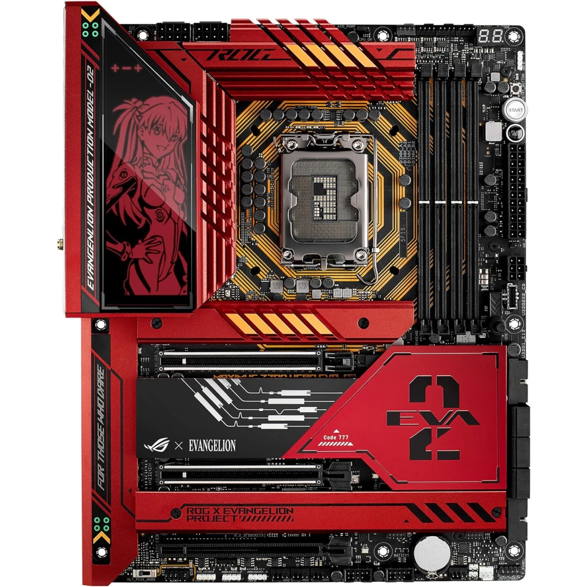 product-name:ASUS ROG Maximus Z790 Hero (WiFi 6E) EVA-02 Edition Intel 14th&13th Gen Motherboard PCIe 5.0 DDR5 5x M.2/ 2x Thunderbolt 4,supplier-name:Mania Computer Store