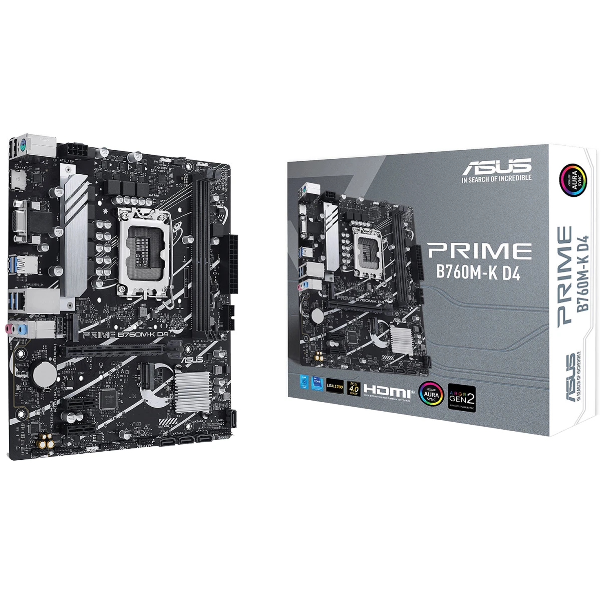 product-name:ASUS PRIME B760M-K D4 Intel 13th Gen Motherboard PCIe 4.0 DDR4 2xM.2 PCIe 4.0 Mainboard,supplier-name:Mania Computer Store