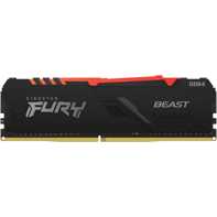 product-name:Kingston FURY Beast RGB 16GB (1 x 16GB) 3600MHz DDR4 RAM - Black,supplier-name:Mania Computer Store