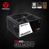 product-name:FANTECH PSB650 SHADOW 80 PLUS BRONZE POWER SUPPLY,supplier-name:Mania Computer Store