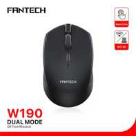 product-name:FANTECH W190 SILENT SWITCH AMBIDEXTROUS OFFICE MOUSE – Black,supplier-name:Mania Computer Store