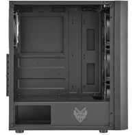 product-name:FSP CMT211A Tempered Glass RGB ATX Mid Tower Case - Black,supplier-name:Mania Computer Store