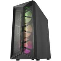 product-name:FSP CMT211A Tempered Glass RGB ATX Mid Tower Case - Black,supplier-name:Mania Computer Store