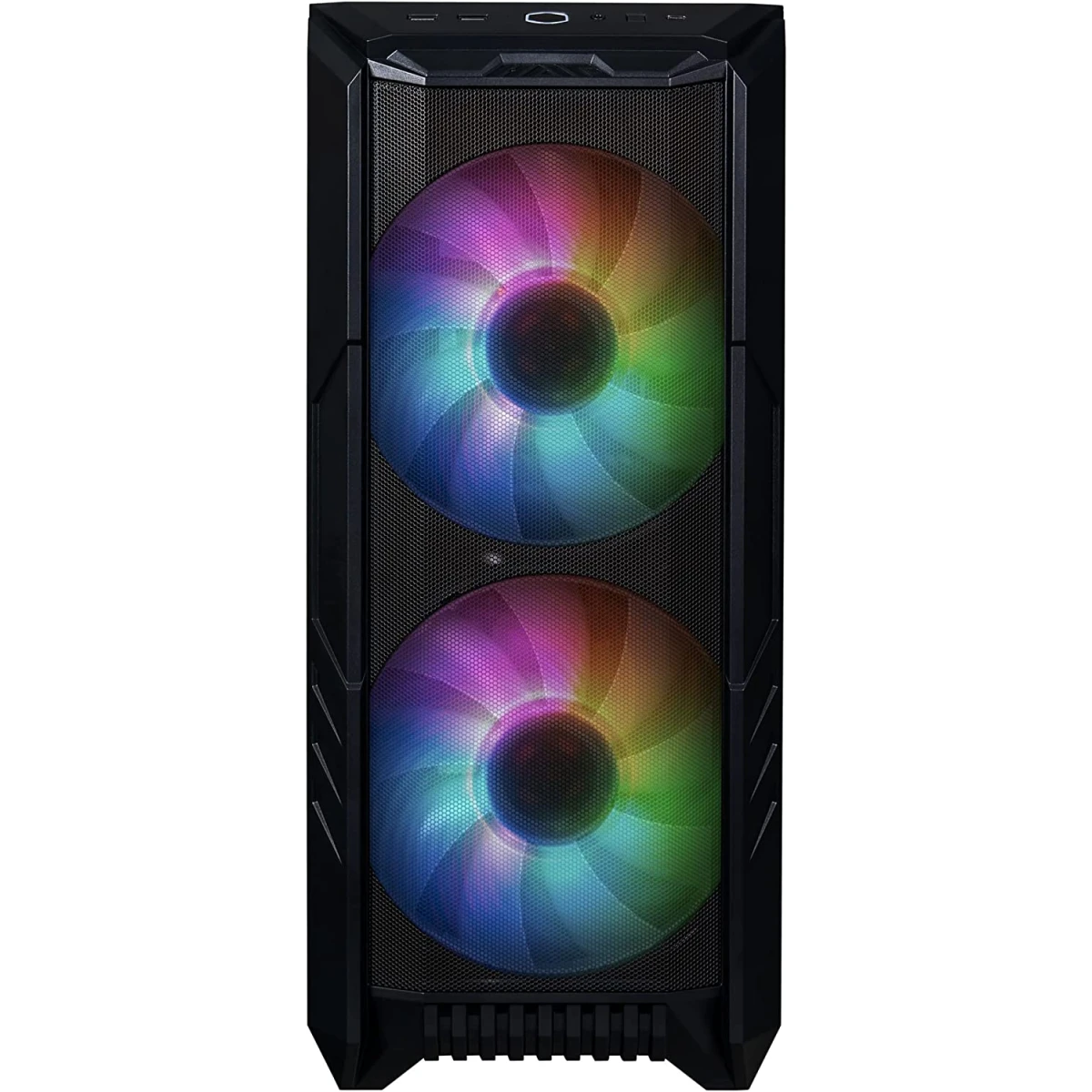 product-name:Cooler Master HAF 500 Black Edition High Airflow Mesh ARGB Lighting Fans USB 3.2 Gen 2 Type C,supplier-name:Mania Computer Store