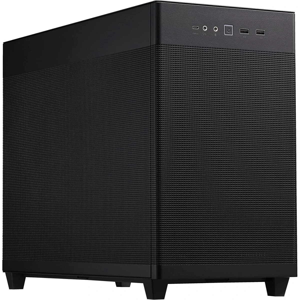 product-name:ASUS Prime AP201 MicroATX Tool-Free Side Panels & a Quasi-Filter Mesh Support 360mm Coolers & Graphics Cards 338mm Long - Black,supplier-name:Mania Computer Store