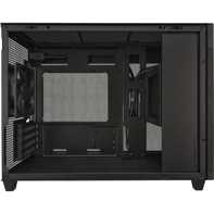 product-name:ASUS Prime AP201 MicroATX Tool-Free Side Panels & a Quasi-Filter Mesh Support 360mm Coolers & Graphics Cards 338mm Long - Black,supplier-name:Mania Computer Store