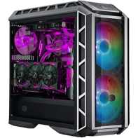 product-name:Cooler Master MasterCase H500P Mesh ARGB Airflow - Gun Metal,supplier-name:Mania Computer Store