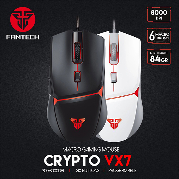 product-name:FANTECH VX7 CRYPTO GAMING MOUSE,supplier-name:Mania Computer Store