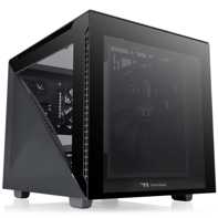 product-name:Thermaltake Divider 200 Air Micro-ATX Tempered Glass Computer Case - Black Edition,supplier-name:Mania Computer Store