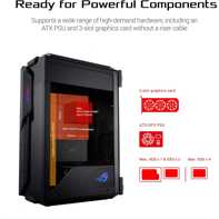 product-name:ASUS ROG Z11 Mini-ITX/DTX Mid-Tower PC Gaming Case ARGB,supplier-name:Mania Computer Store