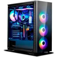 product-name:DeepCool MATREXX 50 Tempered Glass Side & Front Panel Gaming Case w/ 4x ARGB Fan - Black,supplier-name:Mania Computer Store