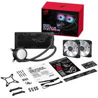 product-name:ASUS ROG RYUO III 240 ARGB AIO Liquid Cooler 240mm For Intel & AMD 2x 120mm ARGB Fans & Anime Matrix™ LED Display - Black,supplier-name:Mania Computer Store