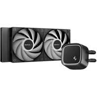 product-name:DEEPCOOL LE500 LED 240mm CPU Liquid Cooler w/ Anti-Leak Technology For Interl & AMD - Black,supplier-name:Mania Computer Store