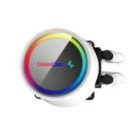 product-name:DEEPCOOL Castle 240EX A-RGB AIO Liquid Cooler Anti-Leak Technology - White,supplier-name:Mania Computer Store