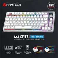 product-name:FANTECH MAXFIT81 MK910ABS FROST MODULAR BLUETOOTH, WIRELESS RGB MECHANICAL KEYBOARD – WHITE,supplier-name:Mania Computer Store