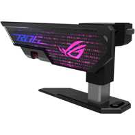 product-name:Asus XH01 ROG Herculx Graphics Card Holder Toolless Mount Zinc Alloy Structure Height Adjustable,supplier-name:Mania Computer Store