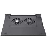 product-name:Thermalright (TR-NCP01B) High Performance Laptop Cooling Pad, Up To 15.6" Notebooks, Dual 1300 RPM Fans, Dual USB Extension Hub - Black Notebook Cooler,supplier-name:Mania Computer Store