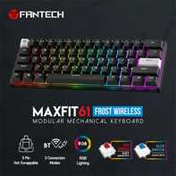 product-name:FANTECH MAXFIT61 FROST MK857 WIRELESS RGB MECHANICAL KEYBOARD – 3 CONNECTION MODES,supplier-name:Mania Computer Store