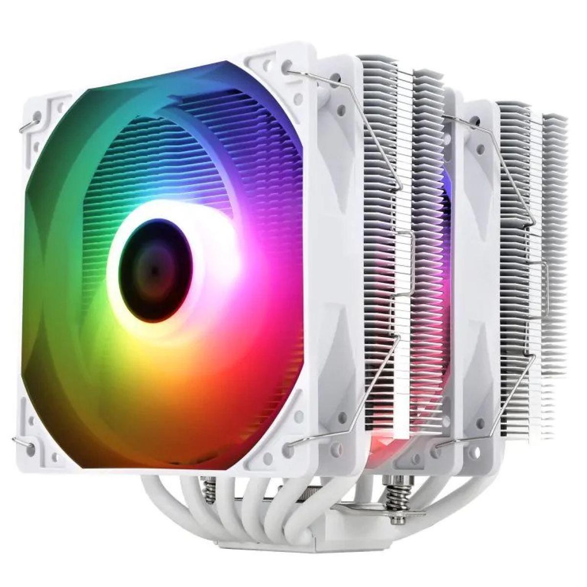 product-name:Thermalright Peerless Assassin 120 SE WHITE ARGB CPU Air Cooler, Dual Tower w/ 6x 6mm Heat Pipes & High Performance Dual Fan, LGA1700,supplier-name:Mania Computer Store