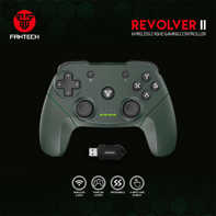 product-name:Fantech WGP12 REVOLVER Wireless Gaming Controller – Green,supplier-name:Mania Computer Store