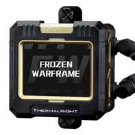 product-name:Thermalright Frozen Warframe 360 Black CPU Liquid Cooler w/ 2.4" IPS LCD Display For Pictures, GIF Animations, High Performance AIO w/ 3x TL-P12 Fans, LGA1700,supplier-name:Mania Computer Store