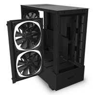 product-name:NZXT H510 ELITE MATTE BLACK RGB Lighting Tempered Glass Gaming Case,supplier-name:Mania Computer Store